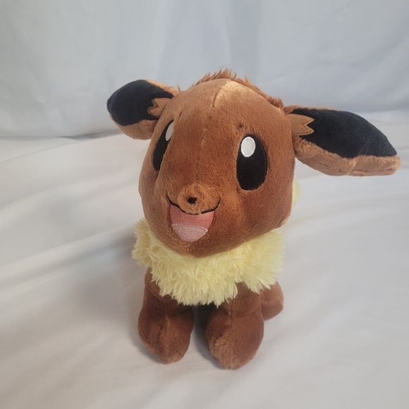 Pokemon Build A Bear Eevee 16" Plush Stuffed Animal - Picture 1 of 11